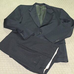 Reed St. James Men's 44R 32x29 Blue 2-Piece Suit